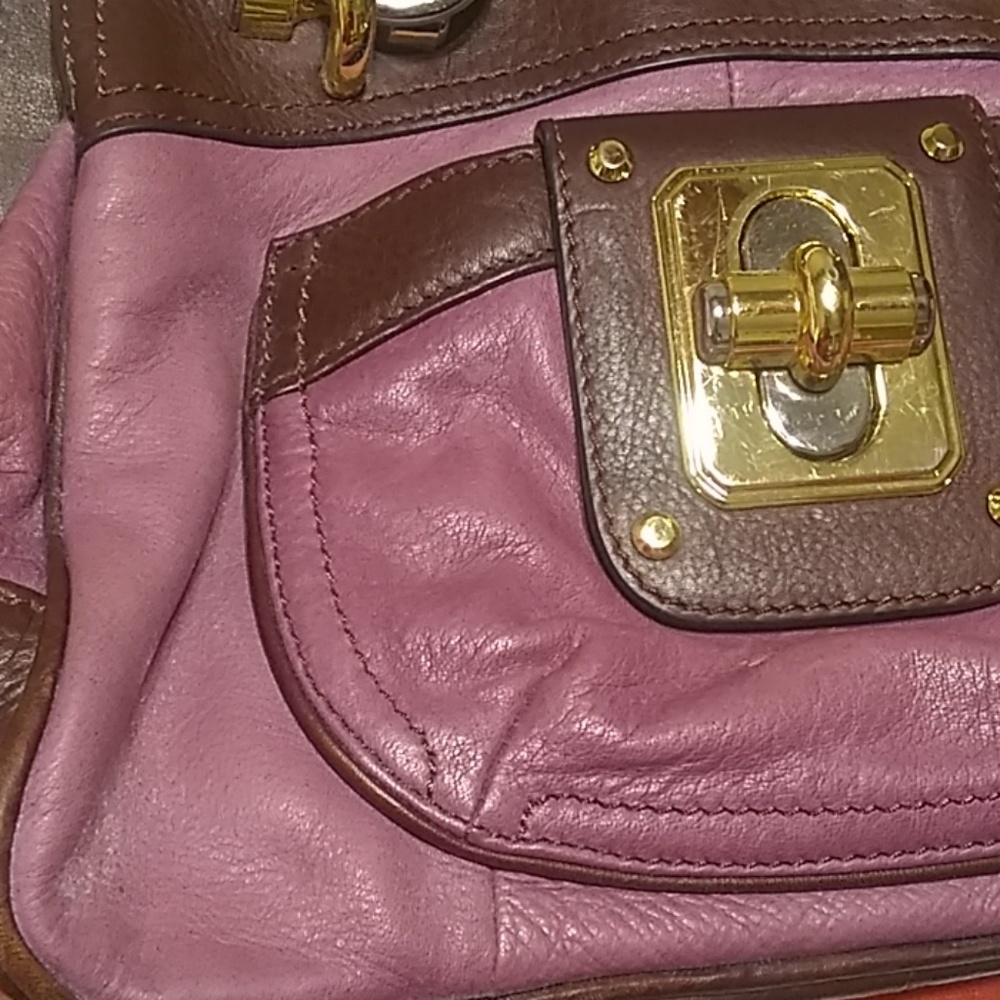 B Makowsky genuine leather handbag - Picture 6 of 6